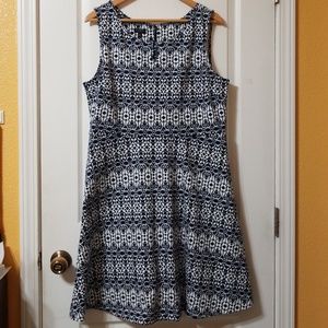 Talbots Sleeveless Dress Size XLp